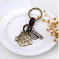 thumbnail image 3 of 1 Uds llaveros de búho Animal Porte Clef pequeños regalos Vintage para niños y mujeres llaveros de cuero para bolsas de llaves de coche Sincero Electrónica, 3 of 5
