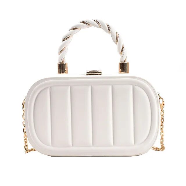 LinYooLi Sac à Main pour Femmes Nouvelle Chaîne Sacs Bandoulière Mode Poignée Verticale Fil Matelassé Sac Messager Bolso Muje Haute Qualité