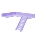 thumbnail image 3 of 1pc L-shaped Wooden Hamster Cage Climbing Ladder Hamster Playing Stand Platform, 3 of 8
