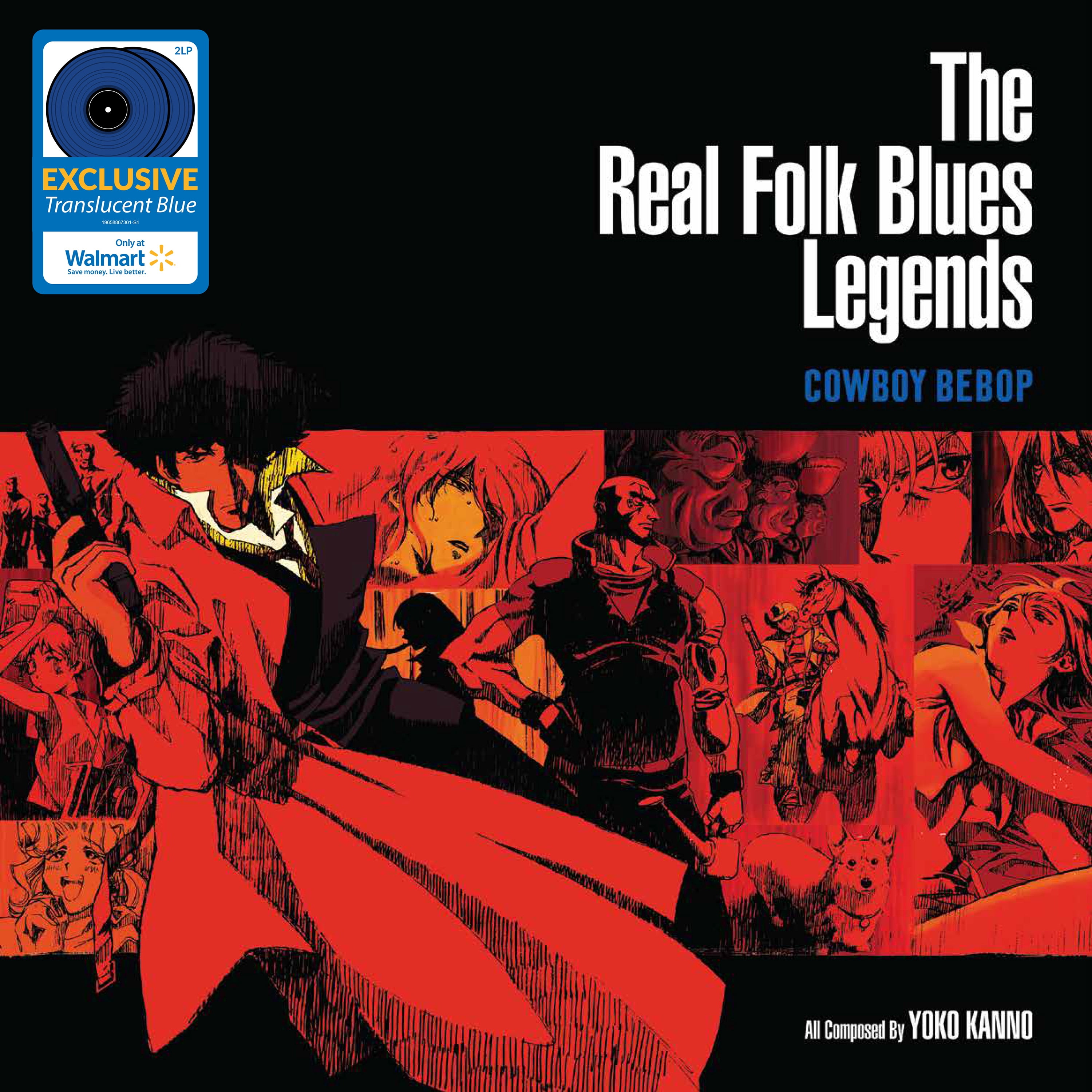 Seatbelts - Cowboy Bebop: The Real Folk Blues Legends (Walmart Exclusive) - Music & Performance - Vinyl [Exclusive]