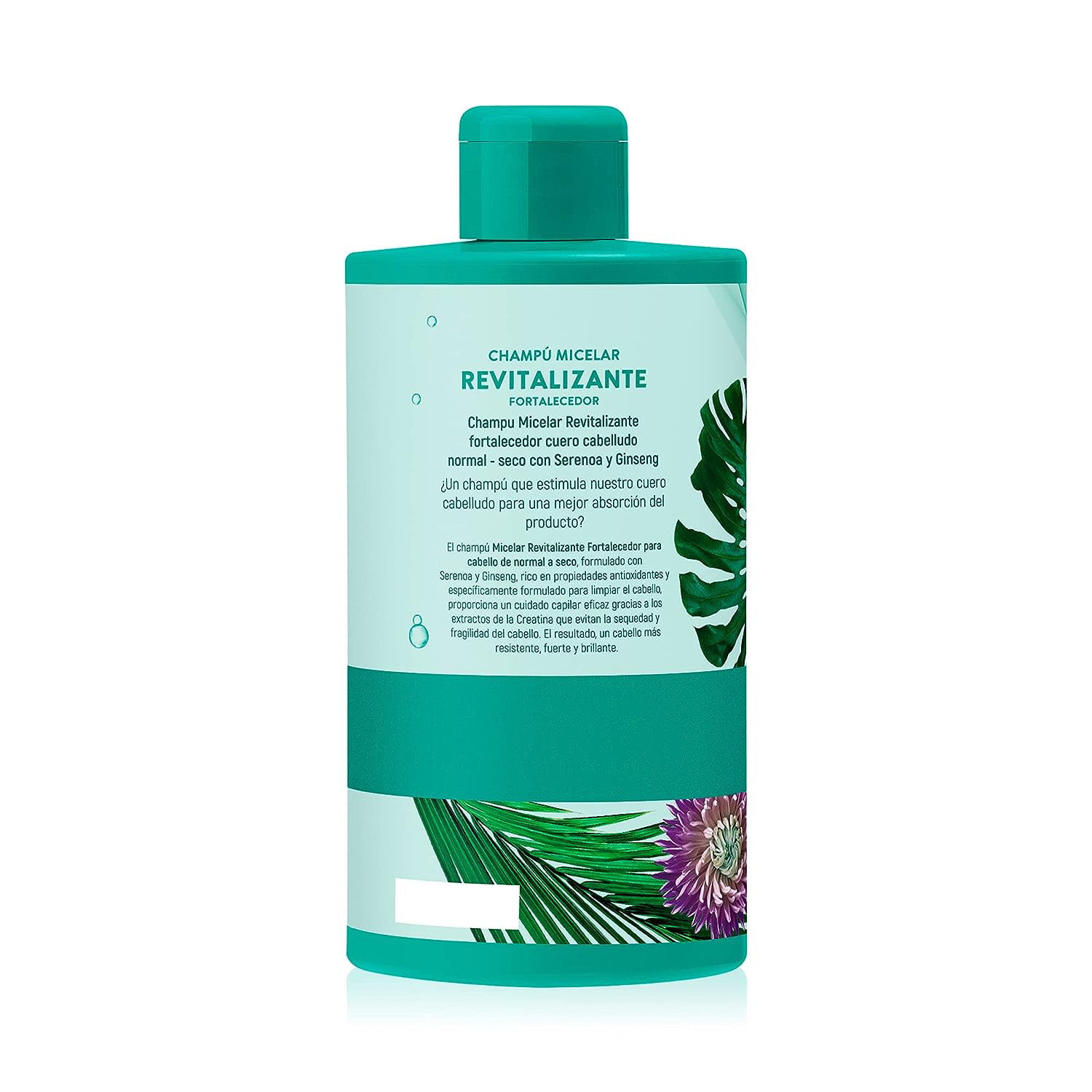 TULIPAN NEGRO Micellar shampoo Revitalizing and Strengthening With Serenoa  and Ginseng 13.50 Fl Oz 