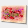 thumbnail image 2 of Illustration Pastel Roses - Impression sur Toile Art Floral, 2 of 4