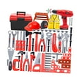 thumbnail image 3 of lionlar Kids Tool Set Educational Toy with Toy Tools Box for Kids Ages 3-5 Years Old 69 piece set, 3 of 9