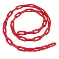 thumbnail image 2 of Columpio de hierro recubierto de plástico para niños, 1,5 m, cadena de eslabones, accesorio de juguete (rojo), 2 of 10