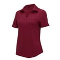 thumbnail image 2 of Womens Golf Polo Shirts Short Sleeve Work Tops Business Casual Collared Dress Blouses Lightweight Tennis Sport Tops, 2 of 6
