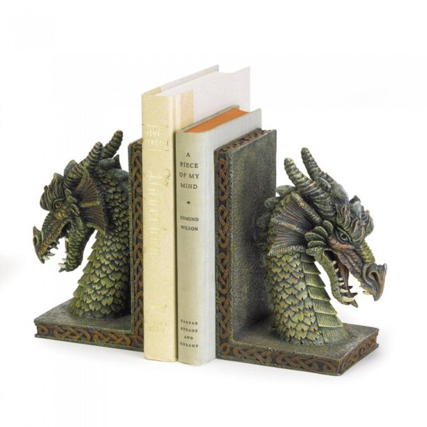 fierce dragon bookends walmart com walmart com fierce dragon bookends