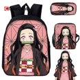 thumbnail image 3 of ColorCoral 2022 Estudiantes Mochila Anime Demon Slayer Kamado Nezuko Bolsa Escolar Regalo, 3 of 4