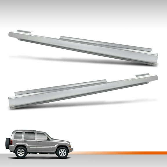 4 Door Outer Rocker Panel Left & Right Side Fit For 2002-2007 Jeep Liberty