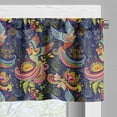 thumbnail image 3 of Ambesonne East Valance Pack of 2, Cartoon Style Birds Dots, 54"X18", Multicolor, 3 of 5