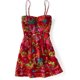 thumbnail image 1 of Aeropostale Womens Mid Thigh Floral Sundress, Rojo, Grande Aeropostale vestido de verano, 1 of 1