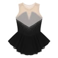 thumbnail image 5 of DPOIS Big Girls Rhinestone Sleeveless Ice Skating Dress, 5 of 7