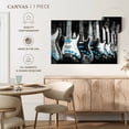 thumbnail image 5 of Elephant Stock Electric Guitars Pop Wall Art - Horizontal Canvas Wall Art - Living Room Wall Decor - Music Canvas - Black And Gray Decor - 12" x 8", 5 of 8