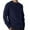 Blue, variant on Jackets for Men,Men's Autumn and Winter Outdoor Casual Style Long Sleeved Loose Fitting Knitted Sweater,Winter Coats for Men,Size:L