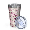 thumbnail image 2 of 16oz Tumblers Pioneer Flower Floral Print Pattern Stainless Steel Vacuum Insulated Double Wall Travel Tumbler Cups Mug with Lid and Straw,Cleaning Brush for Coffee,Tea, 2 of 4