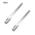 thumbnail image 1 of maskred 2pcs/set Mini Coffee Spoon Set Sturdy And Durable Stainless Steel Mirror Hand-polished Coffee Spoons Silver*2Pcs 1Set, 1 of 6