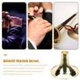 thumbnail image 2 of TEHAUX 1Set Bowl Shaped Brass Suona Horn Replacement Part for Instrument Maintenance Beginners, 2 of 8