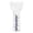 White3-40mm, variant on Rain Gauge Replacement Tube,Freeze ProofGlass Rain Gauges Tube with Clear Marks for Garden Yard Outdoor Funnel-Shaped Open Rain Water Gauge (11CM)