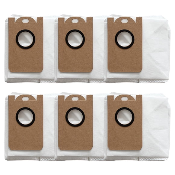 Mosiee Ensemble de Sacs à Poussière Compatible avec pour Ihome pour Autovac Nova S1 Pro Aspirateur Robot Lot de 6 Offres et Utilisation Efficace