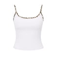 thumbnail image 5 of Goodtrade8 Womens Sleeveless Tank Tops Short Camisole Shirts Summer Pullover Crop Work White Casual Undershirts Tops for Women Lightweight, 5 of 7