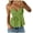 Green, variant on WNVMWI V Neck Tank Tops for Women V Neck Spaghetti Strap Camisole Top Ladies Sleeveless Elegant Blouse White L