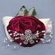thumbnail image 4 of Ramillete de muñeca nupcial Bearachild rosa hecho a mano para dama de honor N22 oro claro, 4 of 6