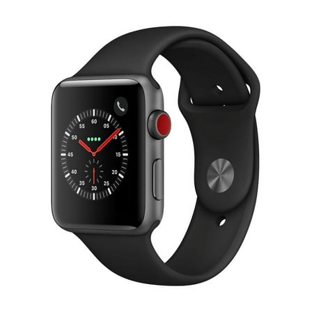 Open Box Apple Watch Series 3 GPS   Cellular - 42mm - Sport Band - Aluminum Case