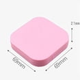 thumbnail image 2 of Portable Contact Lens Case Travel Kit Mirror +bottle + tweezers Container Holder (pink), 2 of 7