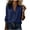 b-20Blue112, variant on Women'S Blouse Classic Relaxed Fit Long Sleeve Turn Down Collar Solid Color Button Front Shirt With Two Chest Pockets Casual Versatile Female Top For Work Daily Wear,Army Green,S