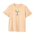 thumbnail image 3 of Camiseta de verano para mujer, ropa deportiva con cuello redondo, para uso diario, viajes, vacaciones SG, 3 of 7