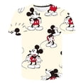 thumbnail image 1 of Camiseta de Mickey Mouse para niños, camiseta Harajuku 3D para niños, camiseta de verano para niños, camiseta de manga corta para niñas, camiseta de dibujos animados para bebés 3T Gao Jinjia LED, 1 of 2