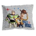 thumbnail image 5 of Disney Pixar Toy Story 3 Piece Bed in a Bag, Twin, Microfiber, Gray, 5 of 7