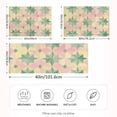 thumbnail image 2 of Yayeee Pillowcase Queen Size Set of 2 Satin Wrinkle Resistant Pillow Case, Retro Symmetrical Stars, 2 of 7