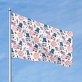 thumbnail image 2 of Lsque American Gnomes Pattern Flag,American Gnomes Printed Garden Flag 48 x 72 in - Double Sided Small Flags for Yard, 2 of 9