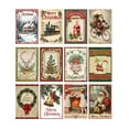 thumbnail image 1 of 12 pegatinas navideñas Strade Fareast Limited para botellas de vino Estilo C, 1 of 8