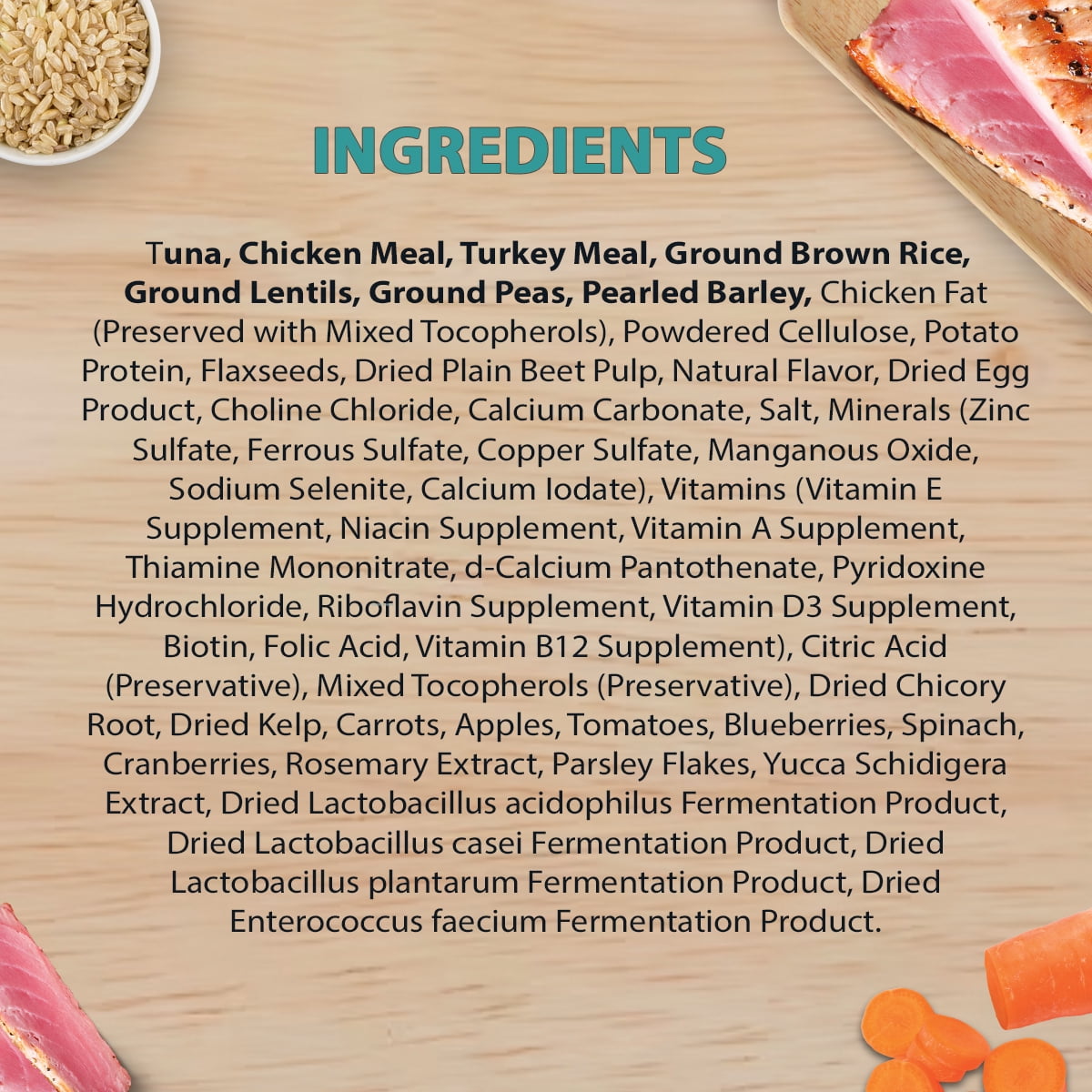 Chicken Soup for the Soul Indoor Cat Food - Tuna & Brown Rice Dry Recipe, 13.5 lb