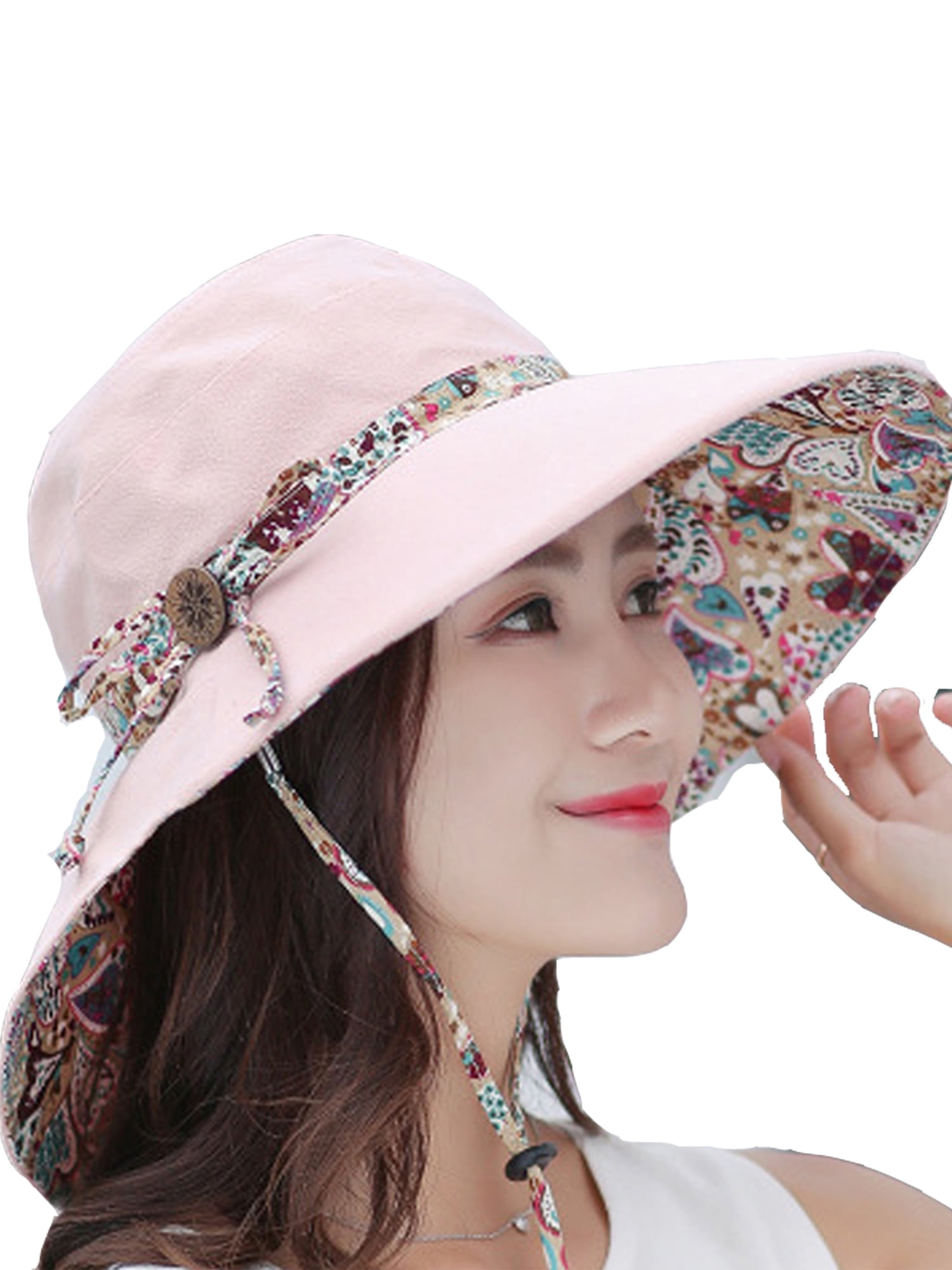 wide brim hats walmart