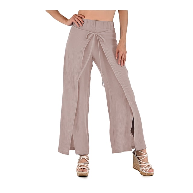 Pantalón OP para Dama, Envolvente Arena Talla G
