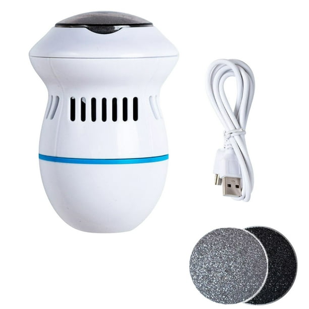 Lijadora de pies automática con aspiración, recargable, para eliminar la piel muerta, reparadora de pies, reparadora eléctrica de pies, belleza de pies