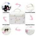 thumbnail image 3 of Gynky Makeup Bag- Large Capacity Cute Floral Travel Toiletry Bag,Cotton Cosmetic Bag Set for Women Girls Gifts Birthday, 3 of 7