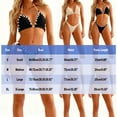 thumbnail image 4 of Babysbule Push-Up High Cut Bikinis Swimsuit Sets 2 Piece Women's, 4 of 9