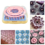 Hesroicy Flower Knitting Loom Convenient Compact Practical Flower Maker Weaver Tool Home Supply