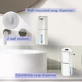 thumbnail image 2 of Dispensador de Jabón Automático Sin Contacto con Espuma: Dispensador de Jabón Recargable con Espuma para Montar en la Pared para Baño, 2 of 5