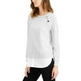 thumbnail image 1 of Calvin Klein Embellished Chiffon-Hem Top, 1 of 1