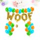 thumbnail image 3 of KAKOWELY Juego de 35 globos con letras WOOF para fiestas de cumpleaños de perros, 3 of 5
