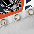 thumbnail image 4 of jejeloiu American Rugby Sports Curtains Pack of 2 (42x84 Each),Deepblue Orange Curtains Blackout For Teens, 4 of 6