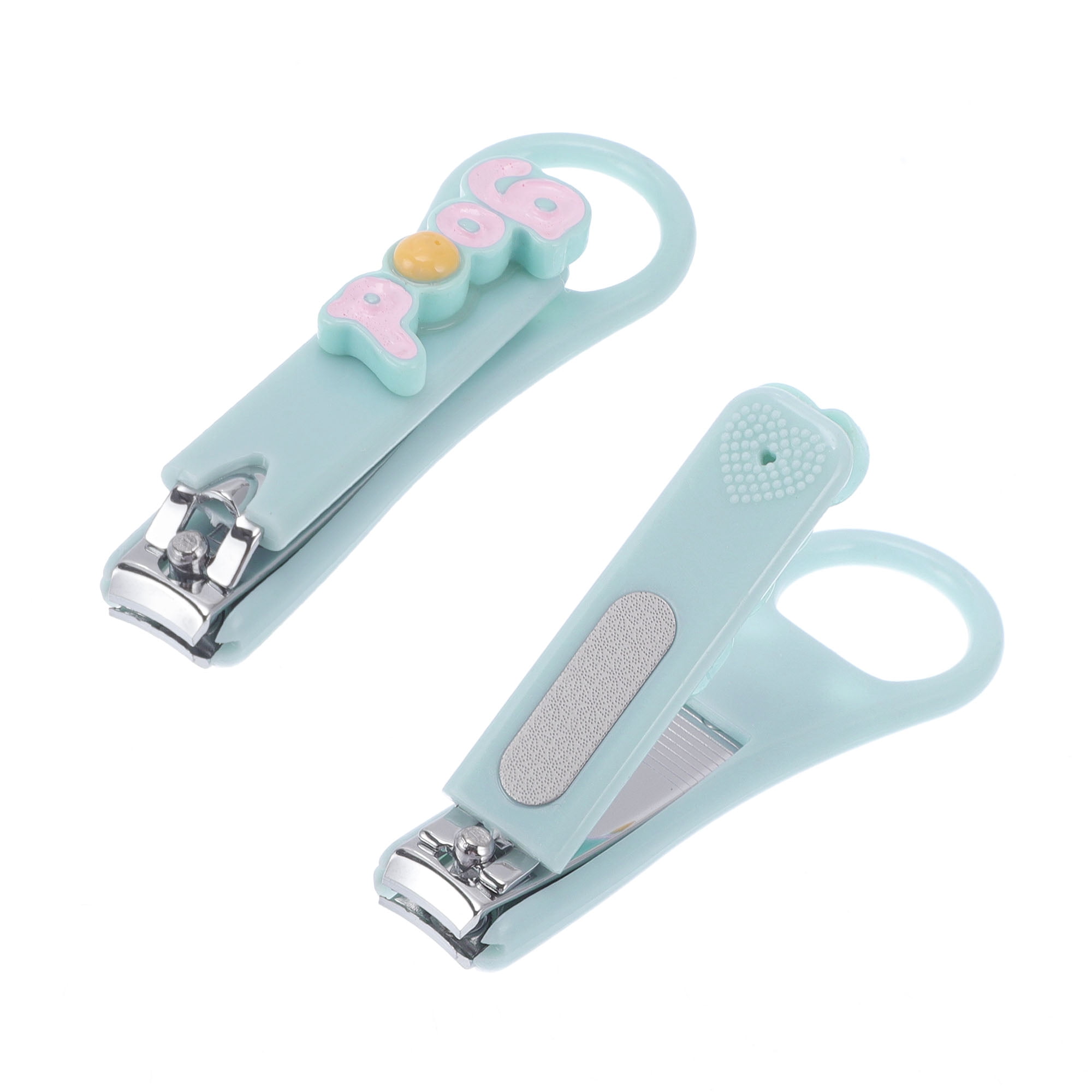 Unique Bargains Cartoon Pattern Nail Clippers 3.15"x0.98" 1 Pc Blue
