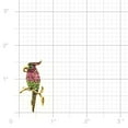 thumbnail image 3 of Pink Parrot Lapel Pin, 3 of 4
