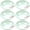 green, variant on vlrwzc 6pcs Japanese Dish Sauce Bowl, Dipping Mini Bowls Dishes, Seasoning Plate,Side Dish Bowls for Condiments, Appetizer, Dessert, BBQ, Sushi
