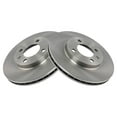 thumbnail image 3 of TRQ Front Brake Rotors Set Vented Fits Select 1995-2002 Volkswagen Cabrio 1993-1999 Golf 1989-1999 Jetta 1990-1997 Passat 1986-1988 Quantum Scirocco, 3 of 5