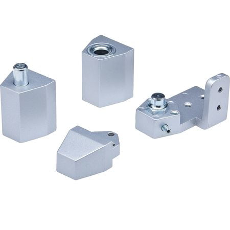 - KABA ILCO IL-OP-10-LH-AL FLUSH SETS Aluminum Pivot Hinge